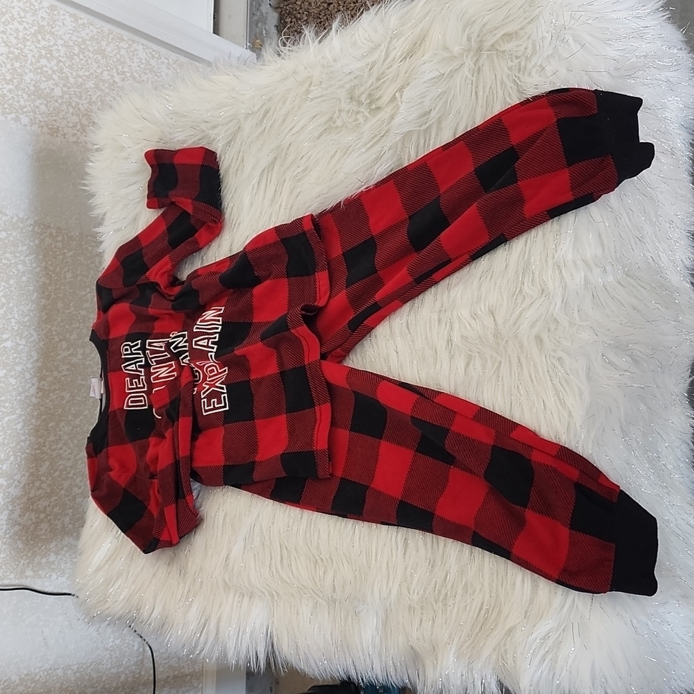North Pole kids Unisex Christmas pajamas set